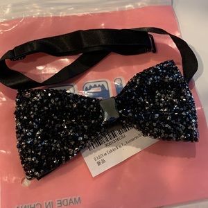 Rhinestone Pre tied Bow Tie for wedding or party accessories